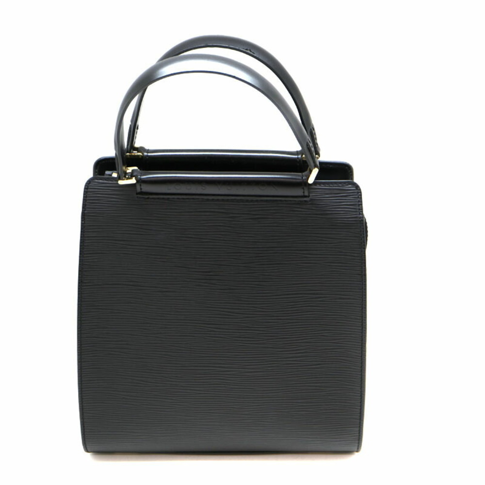 Louis Vuitton Noir Epi Leather Black Figari Handbag PM